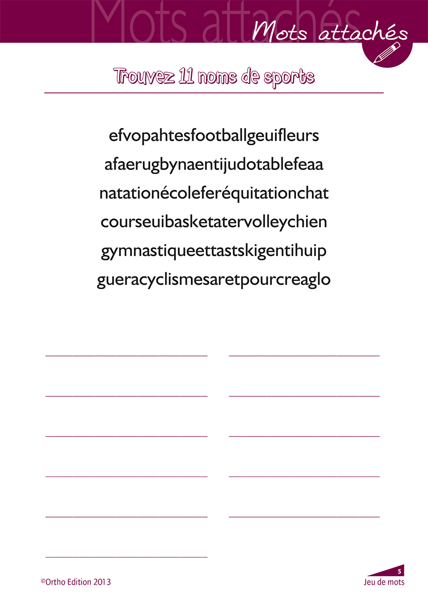 Image sur le produit Jeux de mots pour enfants et adultes (PDF)