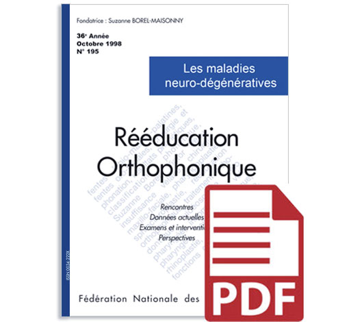 Image principale de N° 195 -  Les maladies neuro-dégénératives (pdf)