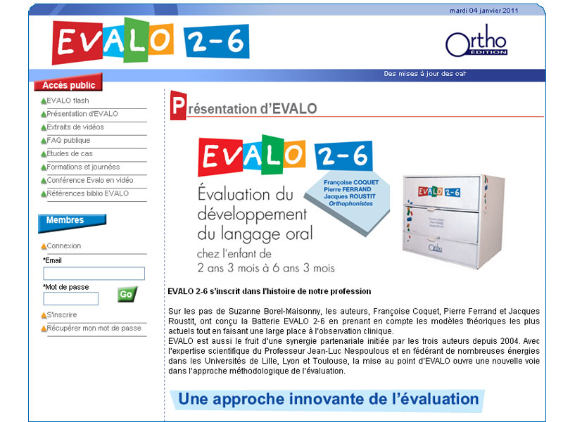 Image principale de EVALO 2-6 - autre licence supplémentaire