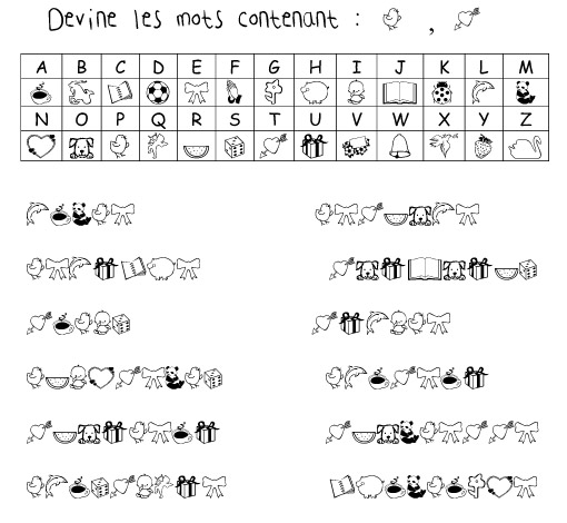 Image sur le produit Attention mes mots