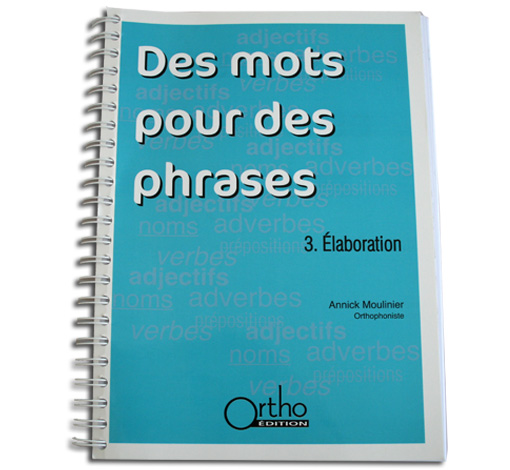 Image principale de Elaboration (Des mots pour des phrases)