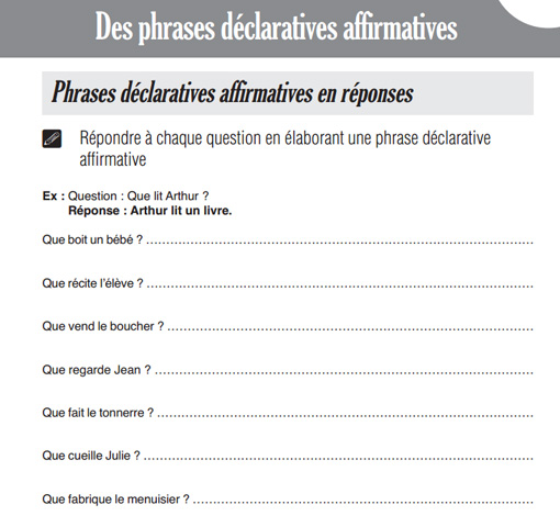 Image sur le produit Des phrases sous toutes les formes
