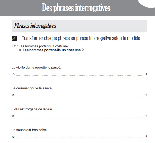 Image sur le produit Des phrases sous toutes les formes