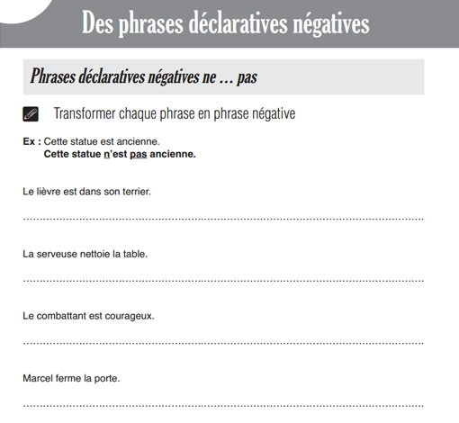 Image sur le produit Des phrases sous toutes les formes