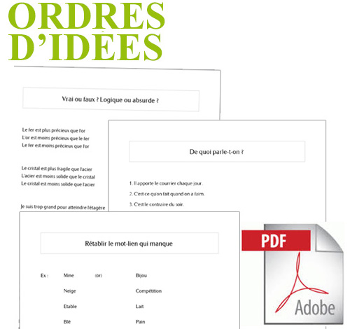 Image principale de Ordres d'idées (pdf)