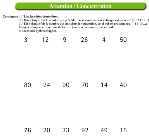 Image sur le produit Activation des fonctions cognitives (pdf)