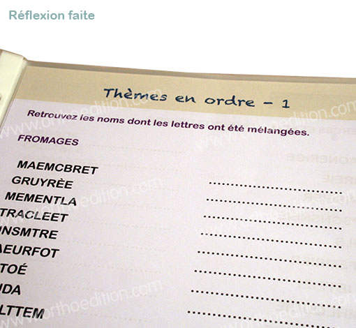 Image sur le produit REFLEXION FAITE ET REVEIL'MENINGES