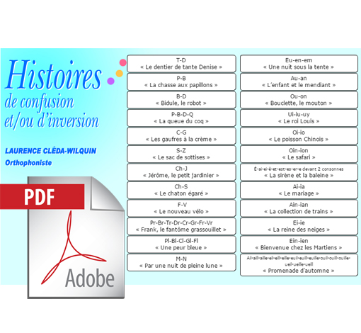 Image principale de Histoires de confusion et/ou d'inversion (pdf)