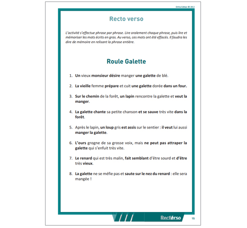 Image sur le produit Recto Verso (pdf)