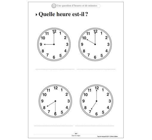 Image sur le produit Tout le temps (pdf)