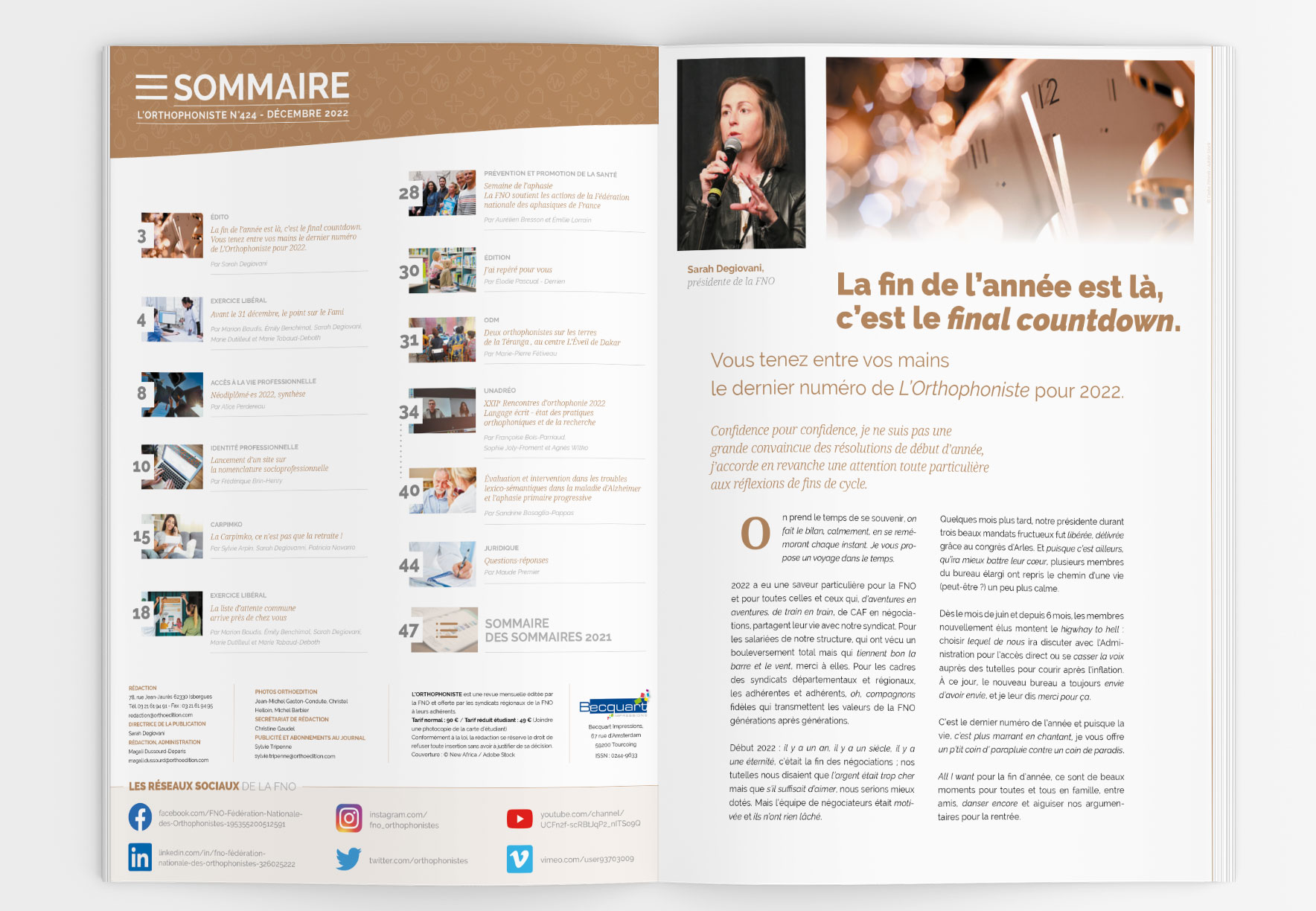 Image sur le produit Abonnement à L'Orthophoniste étudiant*