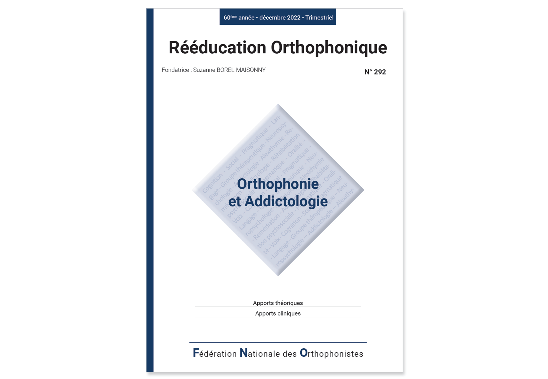 Image principale de N° 292 - Orthophonie et Addictologie