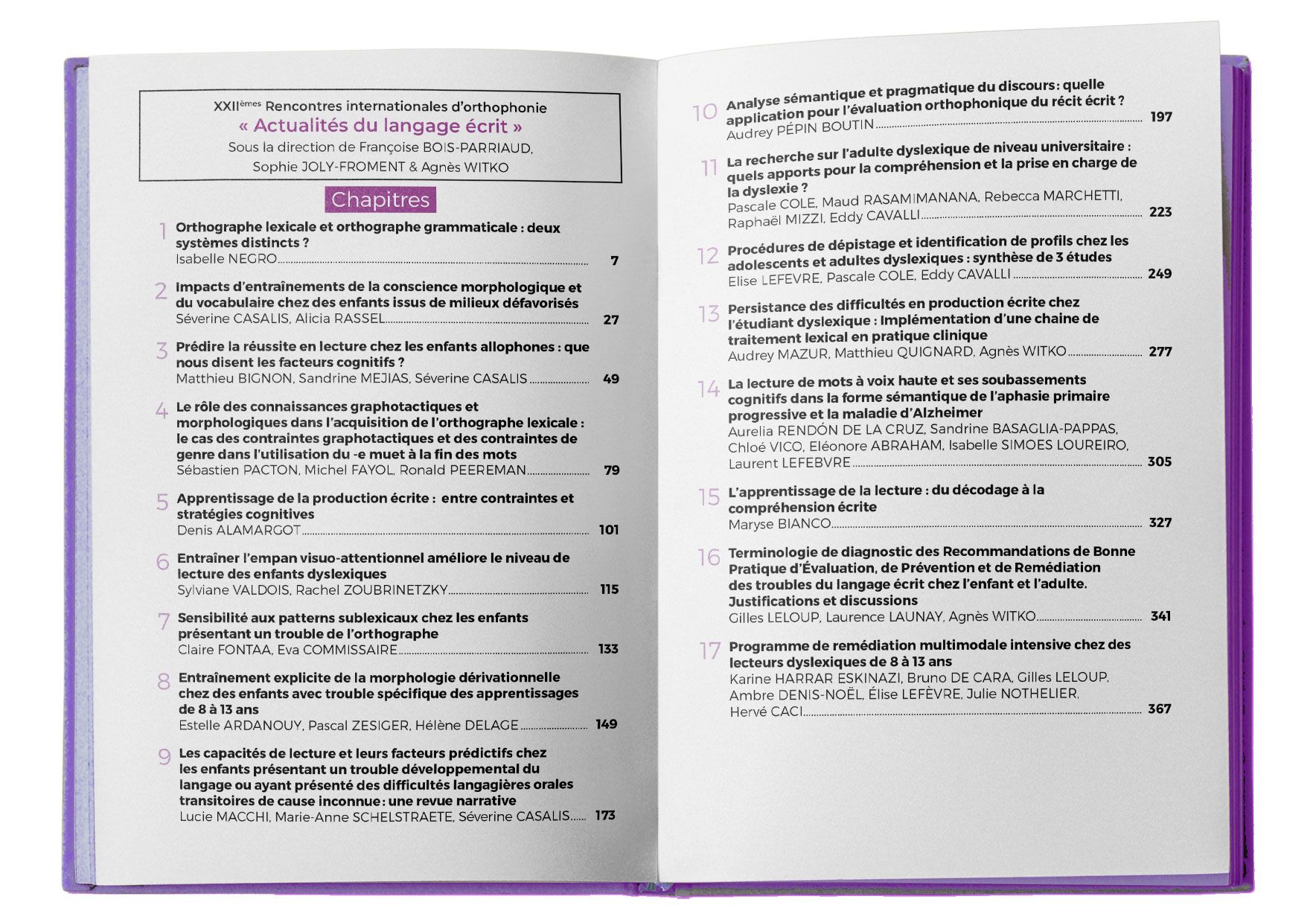 Image sur le produit Actualités du langage écrit : Actes 2022