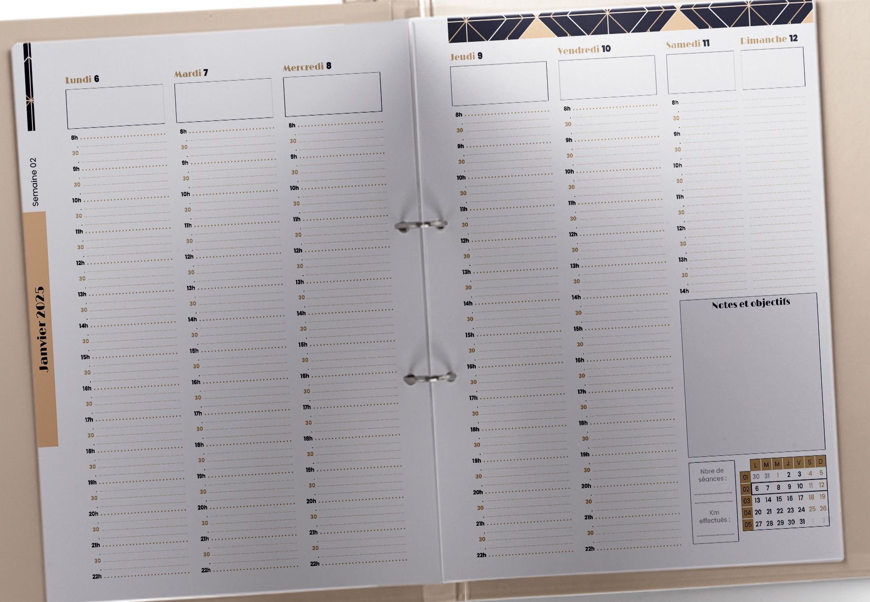 Image sur le produit Agenda - année civile 2025