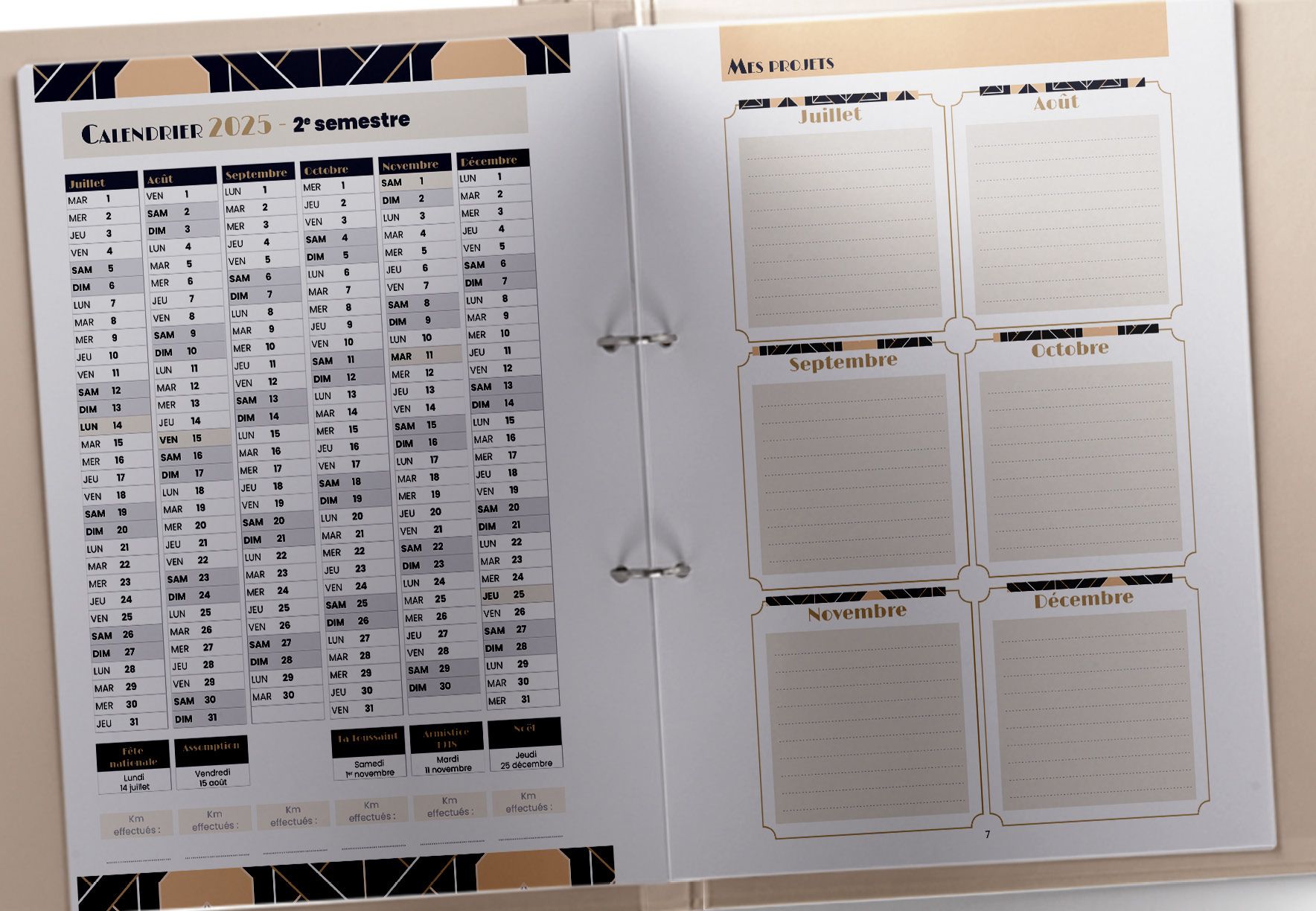 Image sur le produit Agenda - année civile 2025