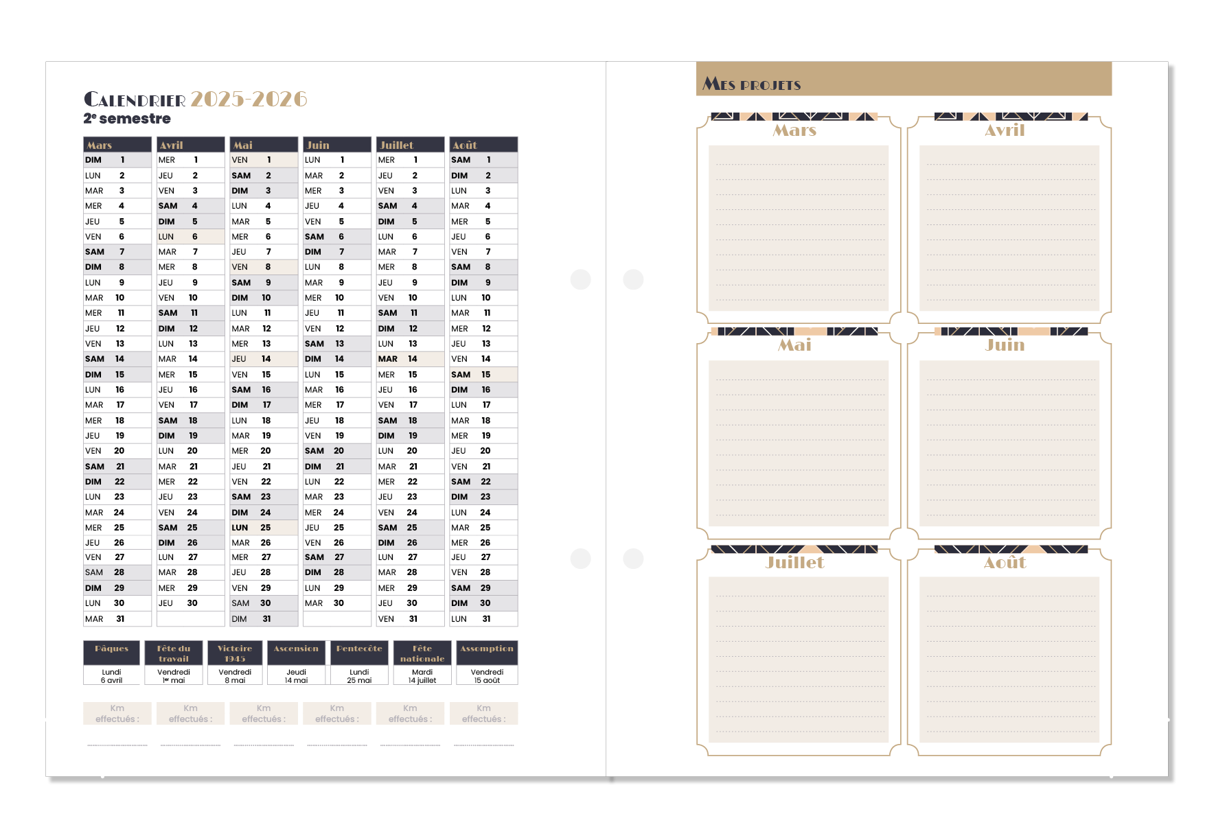 Image sur le produit Agenda 2025-2026