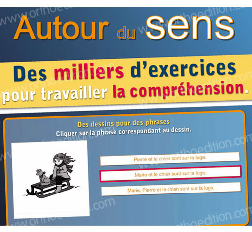 Image sur le produit Autour du sens (Logiciel)