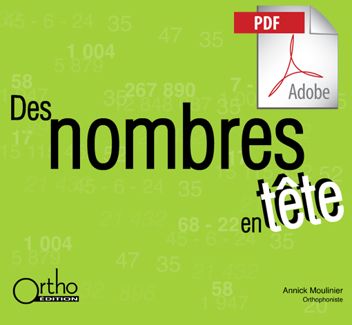 Image principale de Des nombres en t&ecirc;te (pdf)