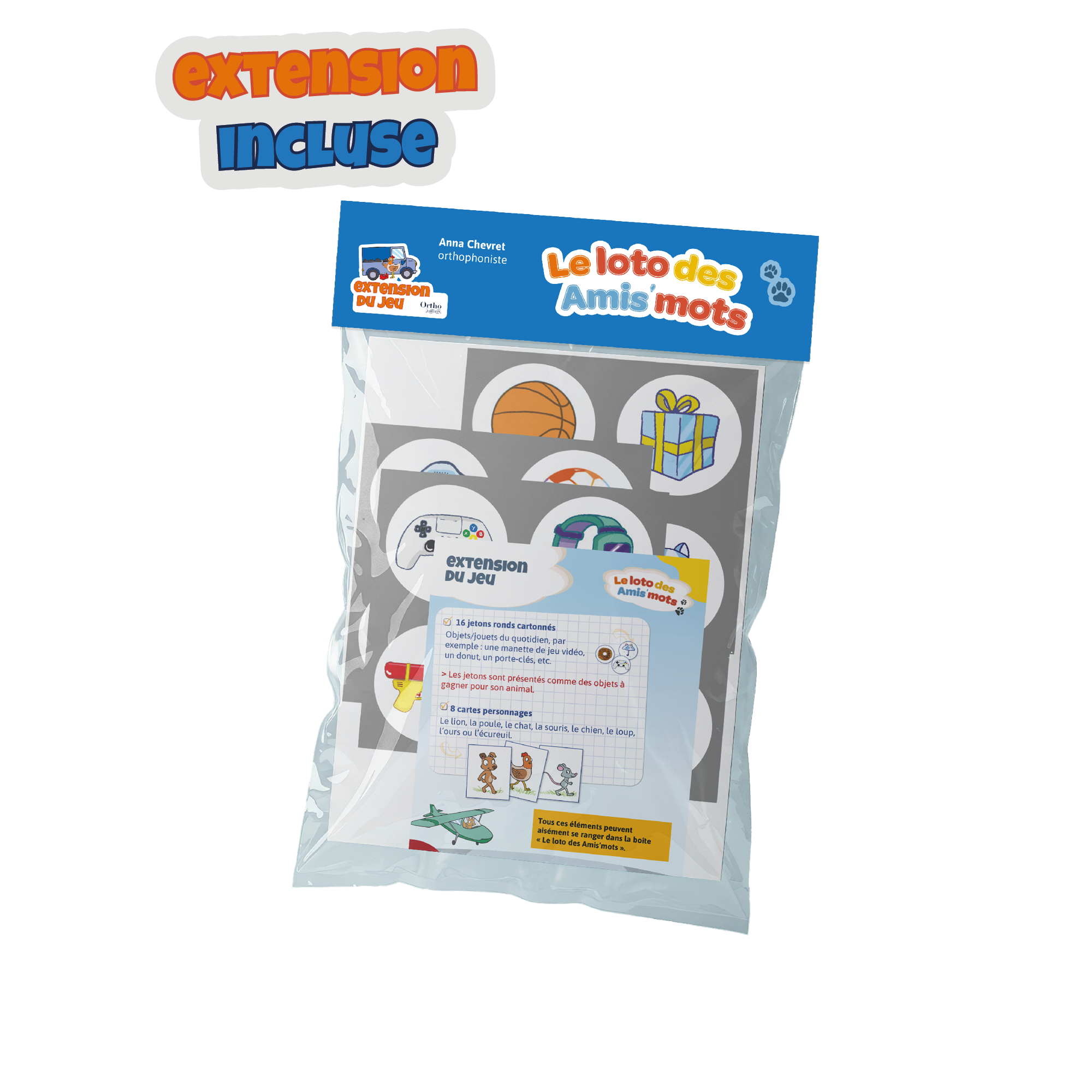 Image sur le produit Le loto des Amis'mots