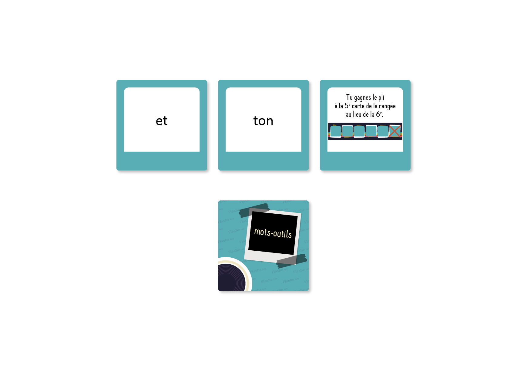 Image sur le produit Flashe tes syllabes et mots-outils
