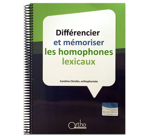 Image principale de Différencier et mémoriser les homophones lexicaux