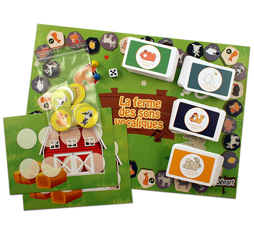 Image sur le produit La ferme des sons vocaliques