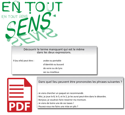 Image principale de En tout sens (pdf)