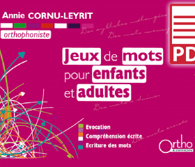 Image du produit Jeux de mots pour enfants et adultes (PDF)