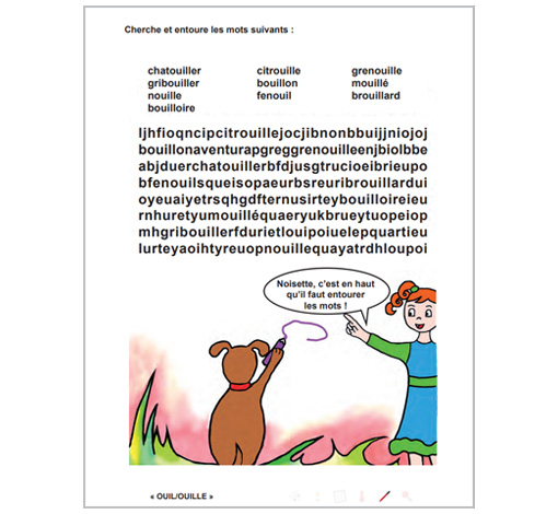 Image de Lulu et Noisette au pays des mots, produit d'Ortho Édition