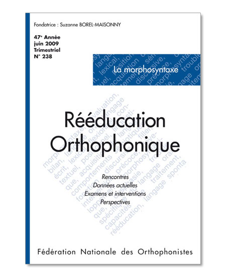 Image du produit N&deg;238 - La morphosyntaxe