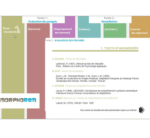 Image de Morphorem, produit d'Ortho Édition