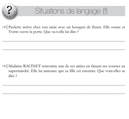 Image de Situations de langage, produit d'Ortho Édition