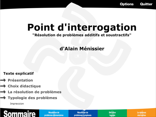 Image de Point d'interrogation, produit d'Ortho Édition