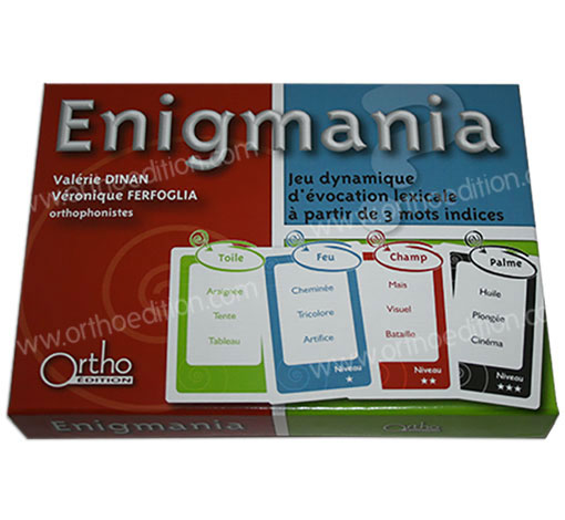 Image de Enigmania, produit d'Ortho Édition