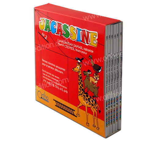 Image de Jacassine - Coffret n°2 de 6 livres, produit d'Ortho Édition