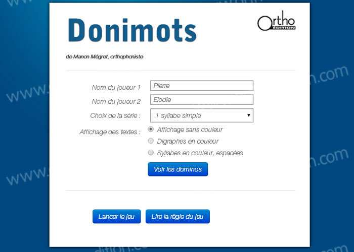 Image du produit Donimots