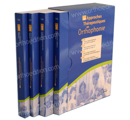 Image de Les Approches Thérapeutiques en Orthophonie, produit d'Ortho Édition