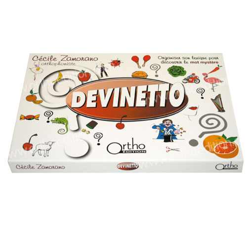 Image de Devinetto, produit d'Ortho Édition