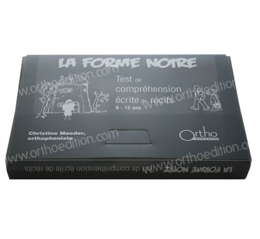 Image de La forme noire, produit d'Ortho Édition