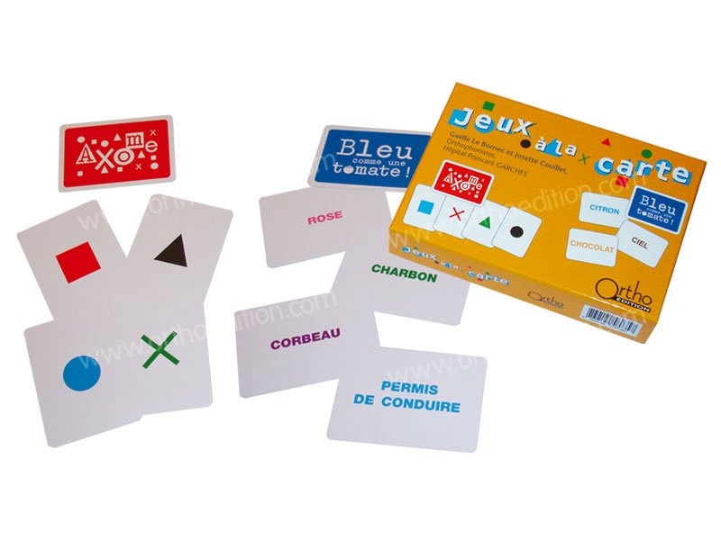 Image de Jeux à la carte, produit d'Ortho Édition