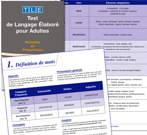 Image de TLE (pdf), produit d'Ortho Édition