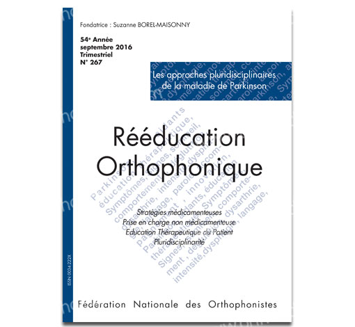 Image du produit N° 267 - Les approches pluridisciplinaires  de la maladie de Parkinson