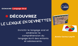 Image de Le lexique en devinettes, produit d'Ortho Édition