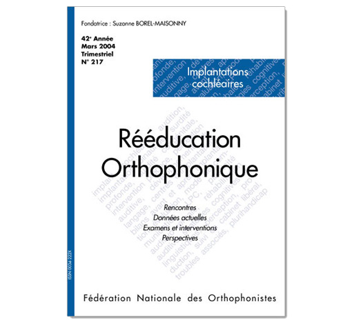 Image du produit N&deg;217 - Implantation cochl&eacute;aire