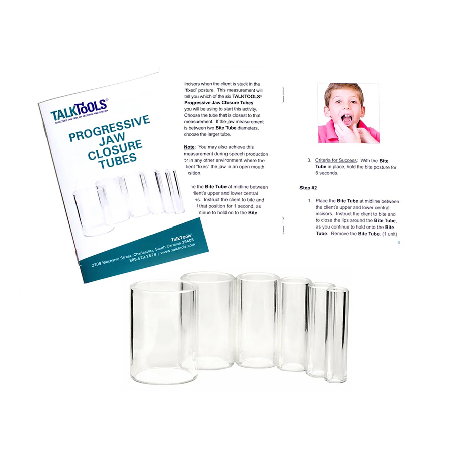 Image de TalkTools Progressive Jaw Closure Tubes, produit d'Ortho Édition