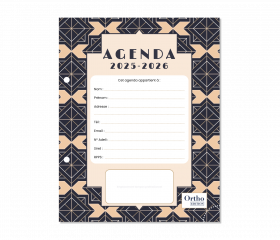 Image de Agenda 2025-2026, produit d'Ortho Édition
