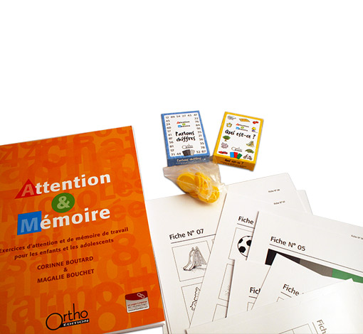 Image de Attention & Mémoire, produit d'Ortho Édition