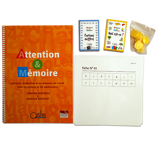 Image de Attention & Mémoire, produit d'Ortho Édition