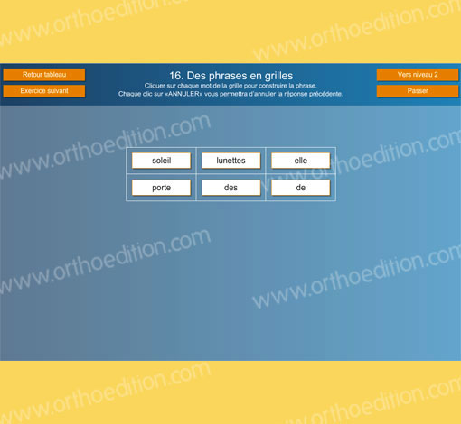 Image de Autour du sens (Logiciel), produit d'Ortho Édition