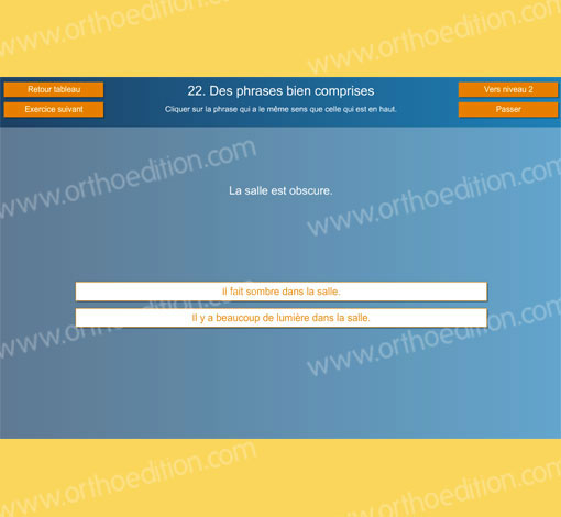 Image de Autour du sens (Logiciel), produit d'Ortho Édition